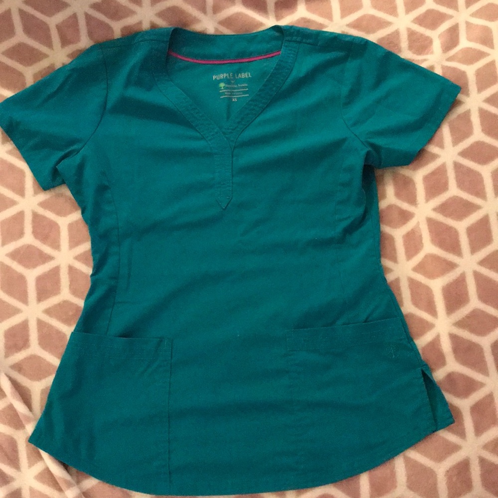 Healing hands scrub top